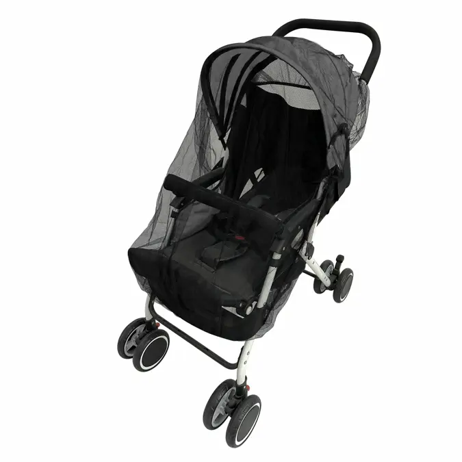 Klamboe voor buggy en campingbedje