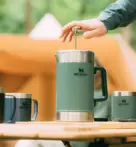 Stay-Hot French Press - Cafetiere Groen