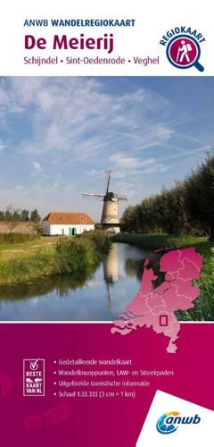 ANWB Wandelkaart De Meierij 