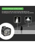 CUBE - Fietsverlichting Set - LED & Oplaadbaar
