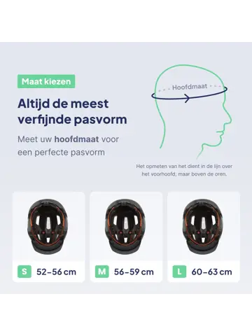 RIDER SMART fietshelm met zonneklep