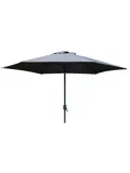 Parasol Luxe 6-ribs - Ø 300cm - antraciet