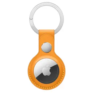 Apple Leather Key ring AirTag-sleutelhanger