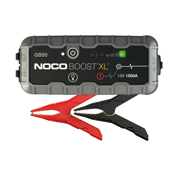 Jumpstarter 1500A voor lithium-ion accu's