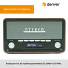 Denver DAB18 Houtlook DAB+/FM Radio Bluetooth