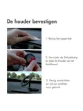 MagSafe Telefoonhouder Dashboard - Zwart