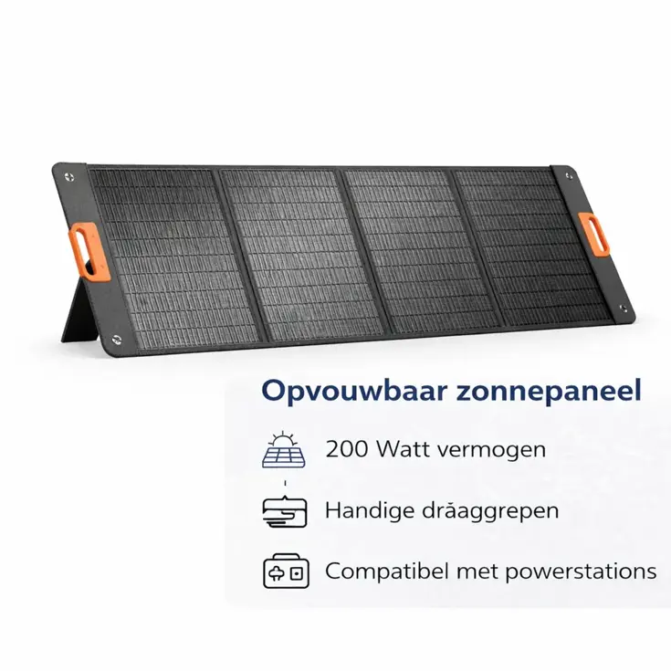 200 watt draagbaar zonnepaneel
