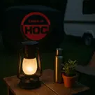 Tafellamp Solar - Zwarte Campinglamp - HEM