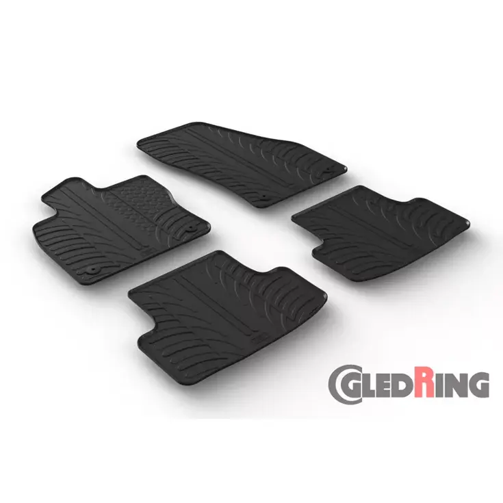 Skoda Karoq 7/2017 - Rubbermatten - Gledring