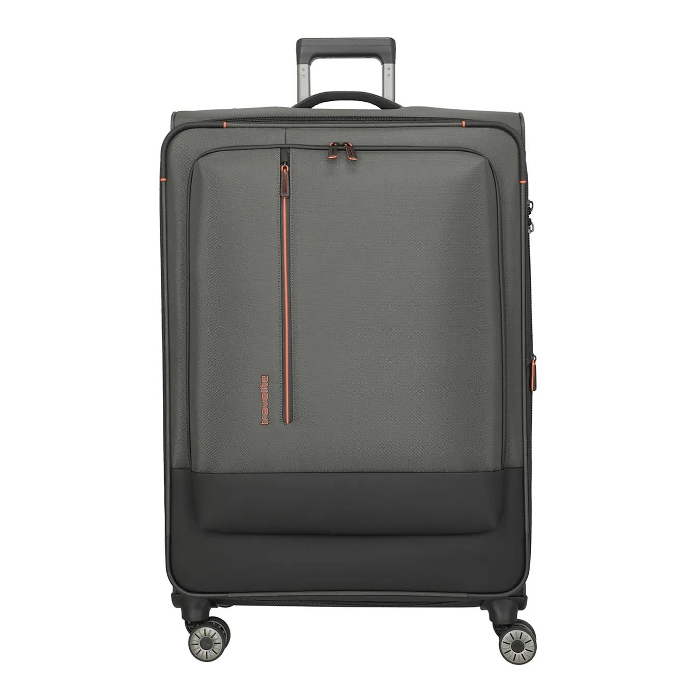 Travelite  Crosslite 4w trolley xl Groen  Groen main product image