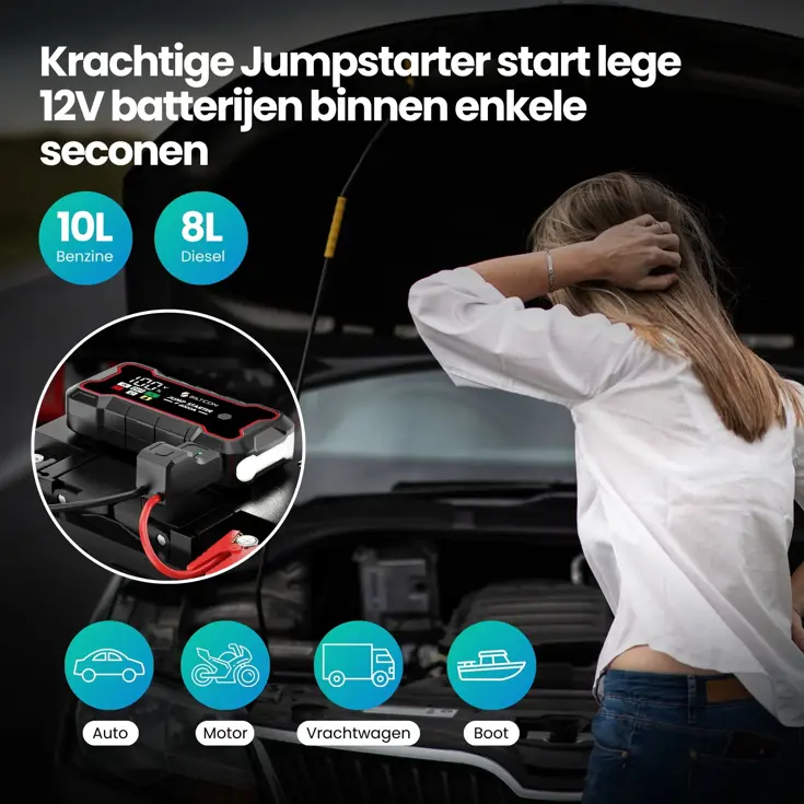 Jumpstarter - 4000A - 24.000mAh