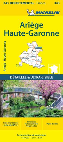 Wegenkaart Local 343 Ariege