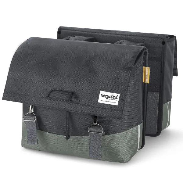 Urban Proof  Dubbele Fietstas 40 Liter  Gray-Green