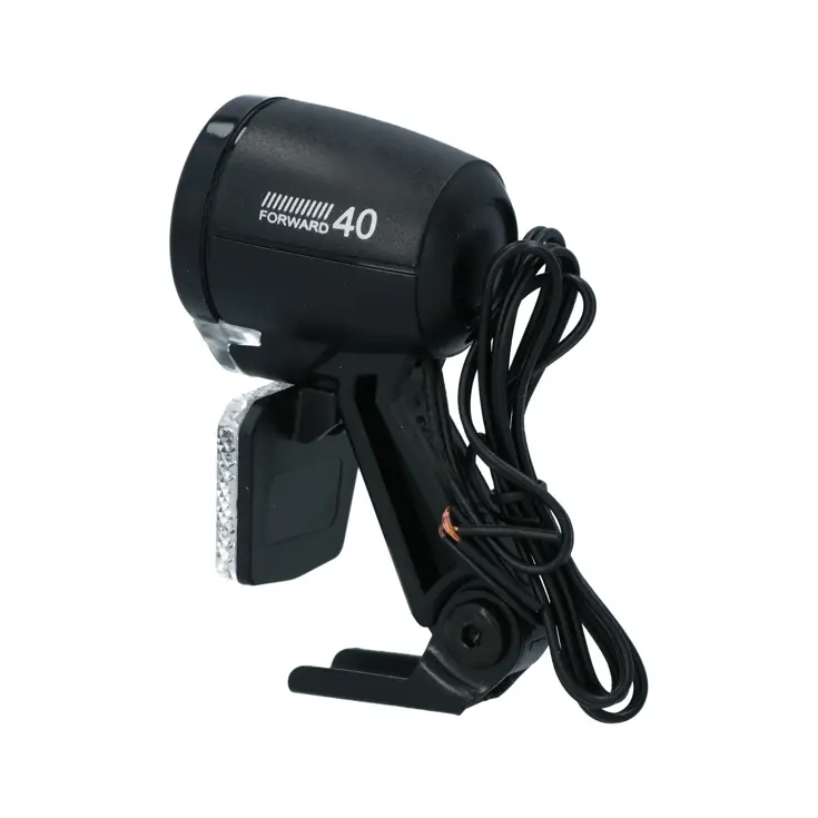Urban E-Bike Koplamp 40 Lux met Retro Reflector