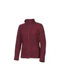 Dames wollen full-zip vest Tuva Jaquard