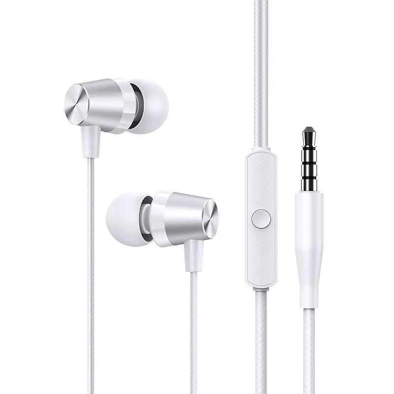 Usams Bedrade In-Ear Oortjes AUX  Wit main product image