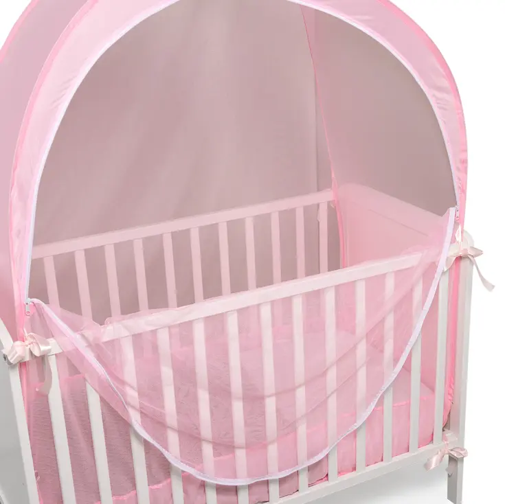 Popout klamboe ledikant