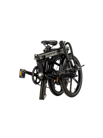 Lacros TX Carbon zwart opvouwbare e-bike