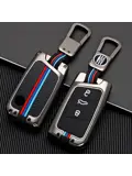 Metalen Sleutelhoesje voor Seat grijs D3