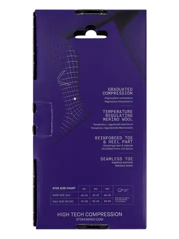 Travel compressiesokken heren - STOX