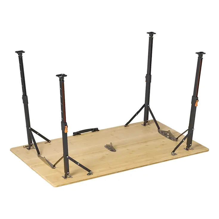 Campout Campingtafel - 120x70x70cm - Bamboe