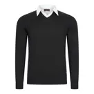 Heren Mock Pullover Cappuccino Italia