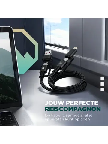 Remodius UniCharge Universele Oplaadkabel