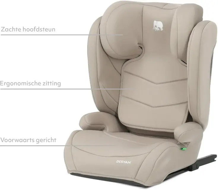 Charlie Luxe i-Size/ISOFIX Autostoel - 100-150 cm