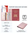 RFID Paspoort Hoes - Anti Skim Bescherming
