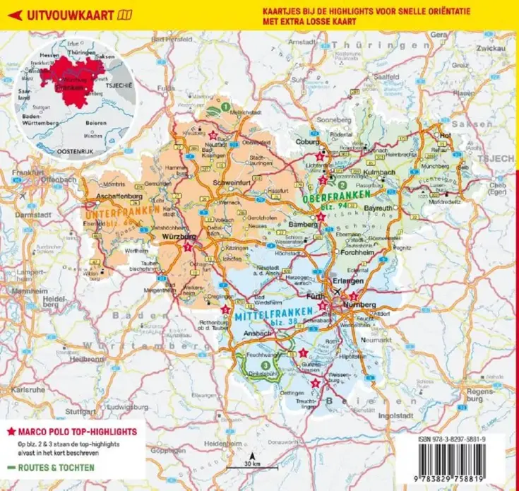 Marco Polo reisgids Franken
