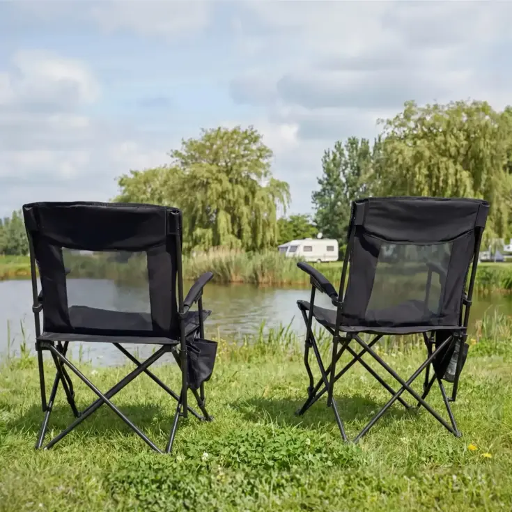 Campingstoelen - Opvouwbaar - 2-Pack - 150KG
