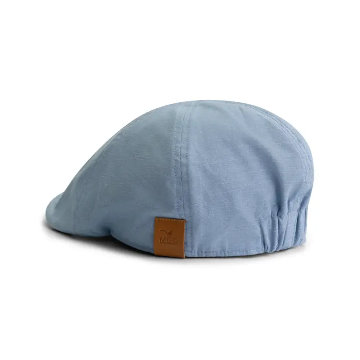Brigg Unisex - Flatcap - Katoen - Lichtblauw