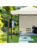 Partytent met Zijwanden – 3x3 m – Beige