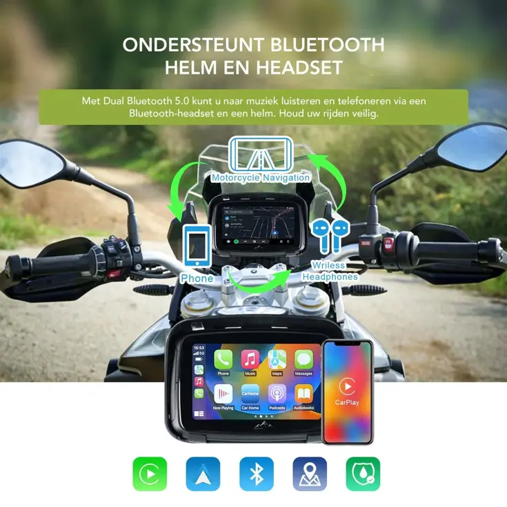 M500 - Motornavigatie  - BERGGPS