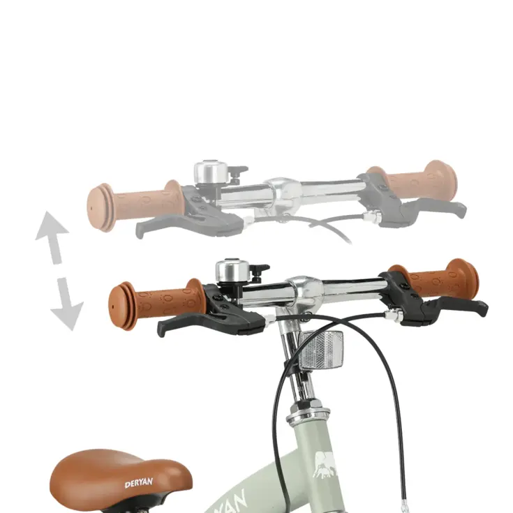 Luxe Kinderfiets 12 inch - 3 in 1 - Loopfiets