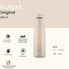 FLASKE 500 ml  RVS Drinkfles
