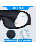 Strex Luxe Slaapmasker - 3D Ergonomisch