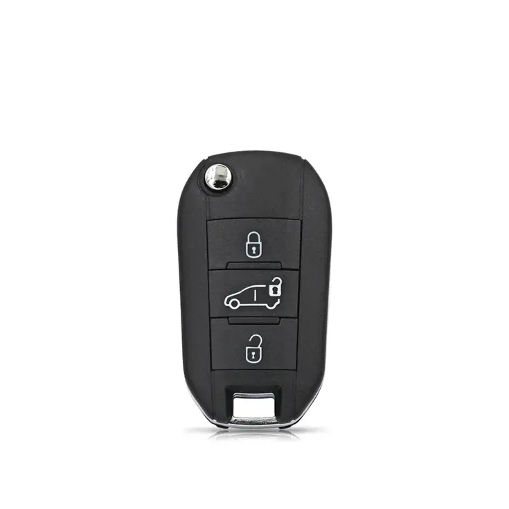Klapleutelbehuizing voor Citroën/Peugeot/Opel