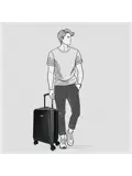 Edmonton - Handbagage koffer - 55cm - 35L