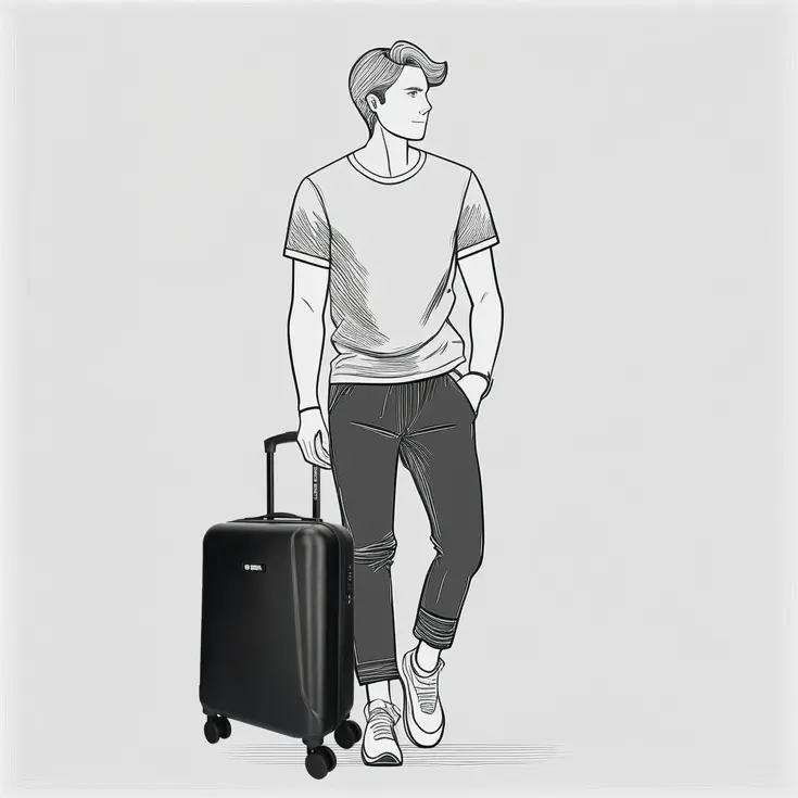 Edmonton - Handbagage koffer - 55cm - 35L