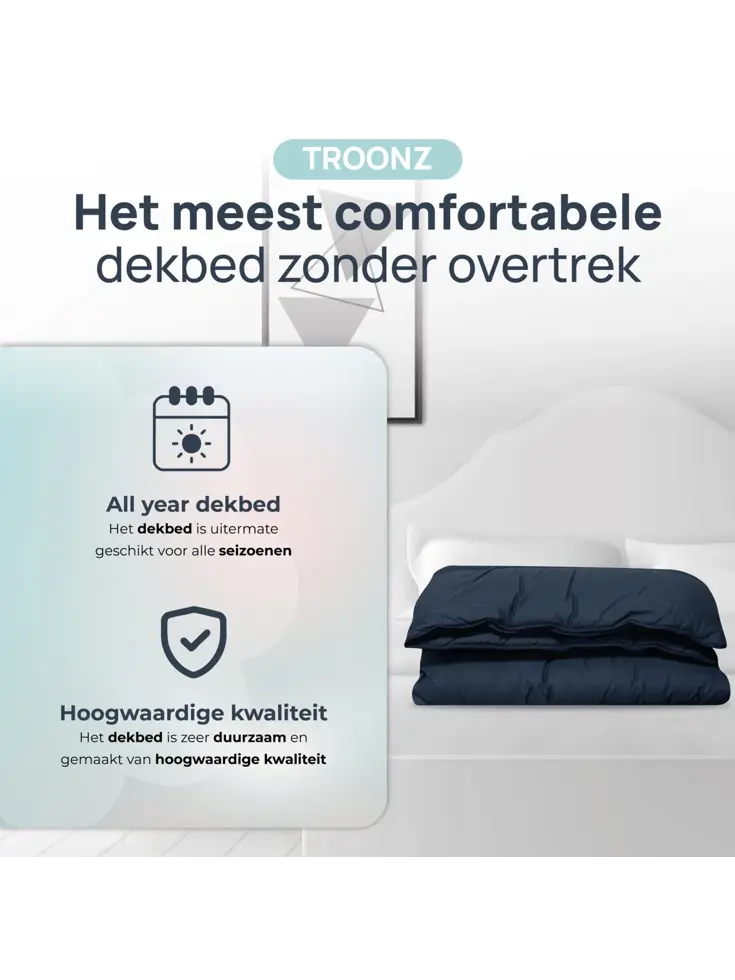 Troonz Dekbed Zonder Overtrek 200x200