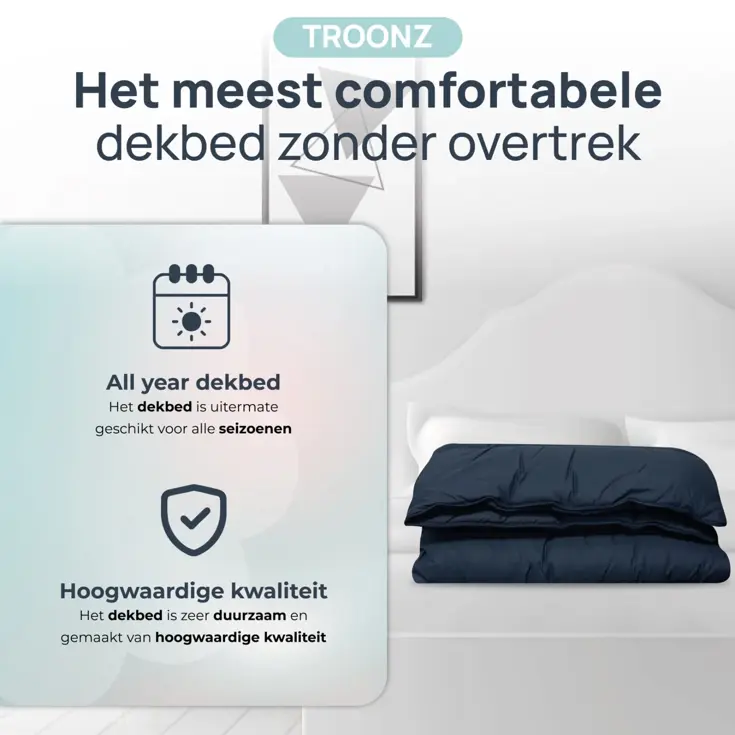 Troonz Dekbed Zonder Overtrek 200x200