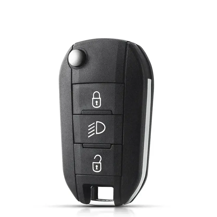 Klapsleutelbehuizing geschikt voor Peugeot/Citroen
