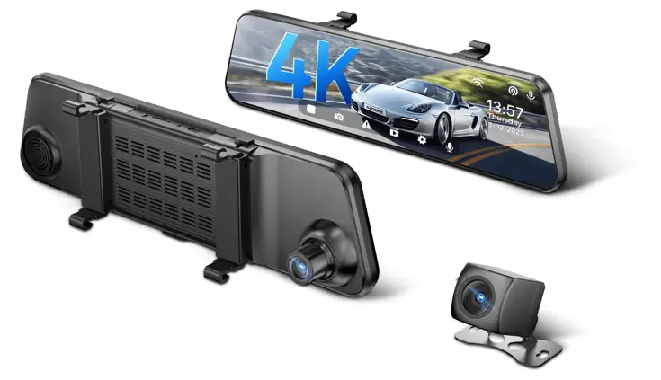 PG17 Max 4K 2CH Wifi GPS 64gb dashcam