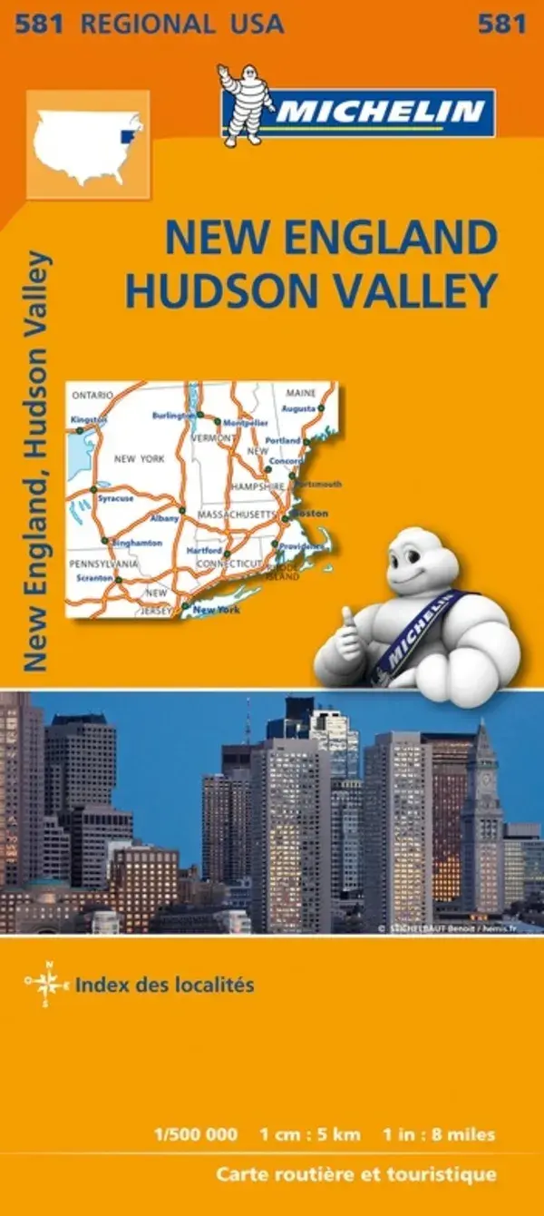 Michelin Regional 581 New England - New York