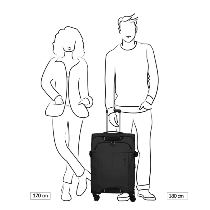 Travelite Briize 4W Trolley M khaki |62 L
