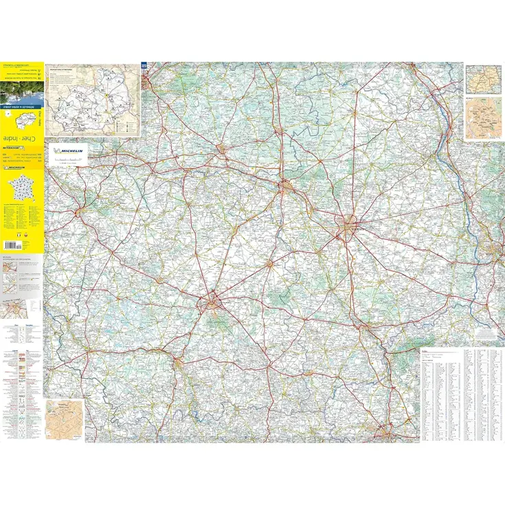 Wegenkaart Local 323 Cher - Indre