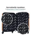 Kofferset S ABS 39L met TSA-slot en 360° wielen
