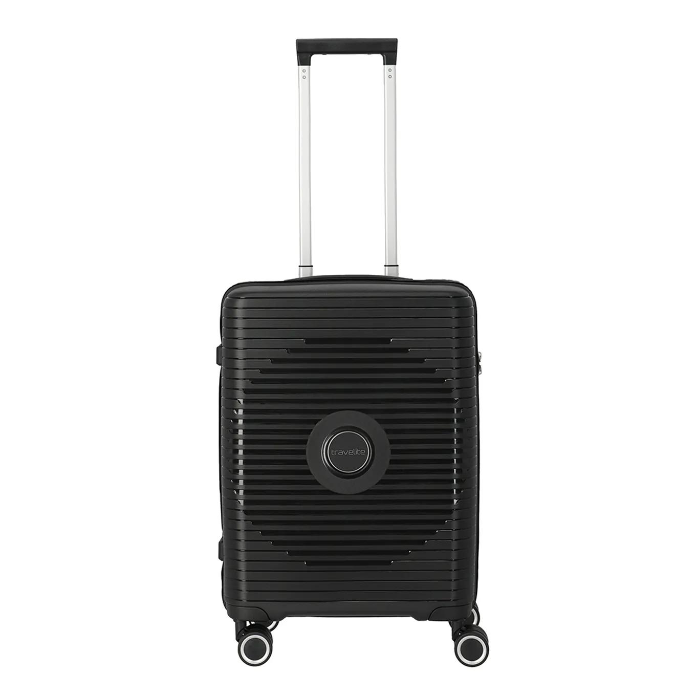 Travelite  Orbita 4W Trolley S black Zwart  Zwart main product image