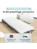 Troonz Opklapbed Deluxe - 90 x 200 cm - Set